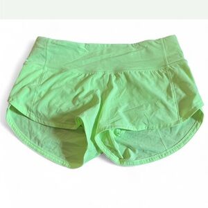 Women's Green Lululemon Shorts